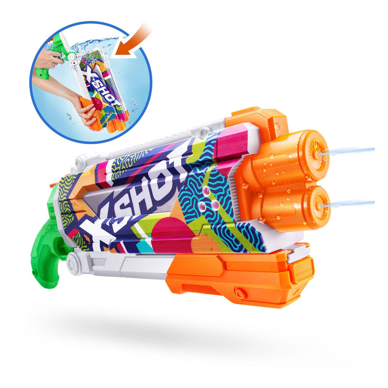 Load image into Gallery viewer, Zuru x-shot waterpistool fast fill skins pump action, 500ml