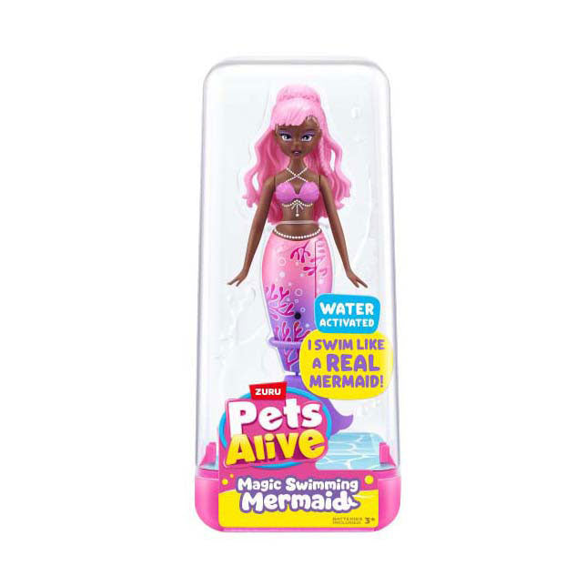 Afbeelding laden in galerijviewer, Zuru zeemeermin speelgoed pets alive zwemmende zeemeermin waterpret.