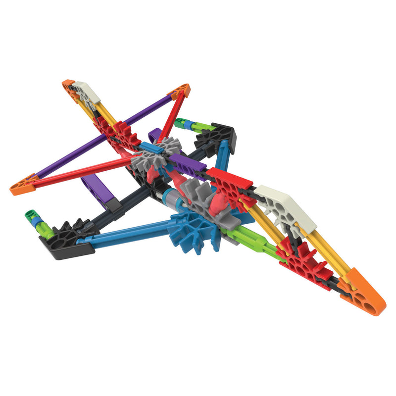 Afbeelding laden in galerijviewer, Cilgro k'nex bouwset - jumbo jet, 57dlg.