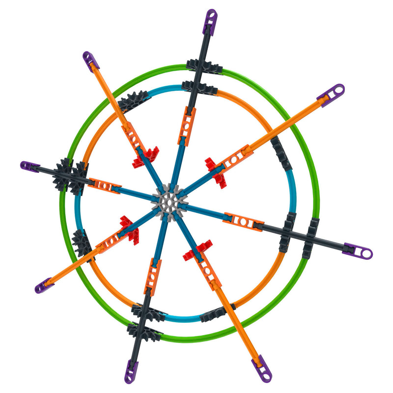Cargue la imagen en el visor de la galería, K'nex bouwset 60 modellen, 395dlg.