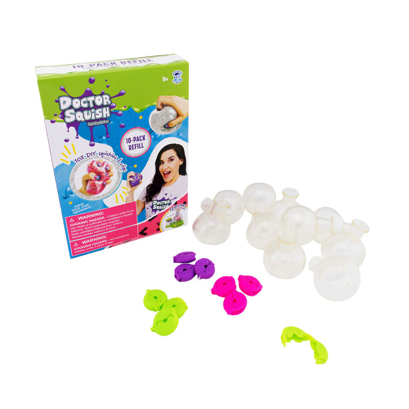 Chargez l'image dans la visionneuse de la galerie, Boti doctor squish - squishy pack navulling - 10x tpr-squishies, 10x clips
