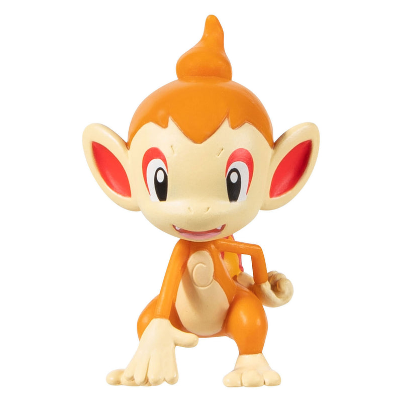 Load image into Gallery viewer, Boti pokémon surprise attack game speelset - chimchar poke ball vs wynaut friend ball