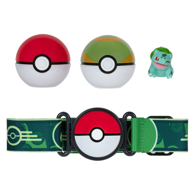 Load image into Gallery viewer, Boti Clip 'N' Go Poke Ball met Riem Speelset, 4dlg.