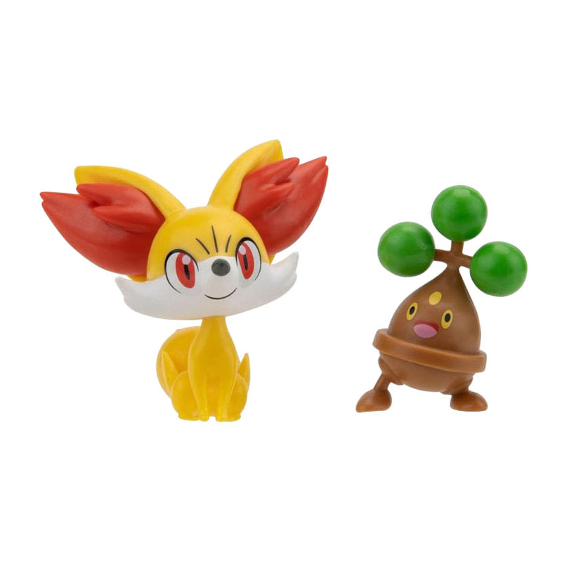 Load image into Gallery viewer, Boti pokémon battle figuren - fennekin bonsly, 2st.