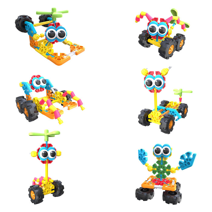 Load image into Gallery viewer, K'nex kid knex zoomin buddies bouwset, 48dlg.