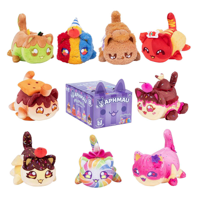 Afbeelding laden in galerijviewer, Aphmau - 15 cm mystery meemeow knuffel - series 7 carnival treats