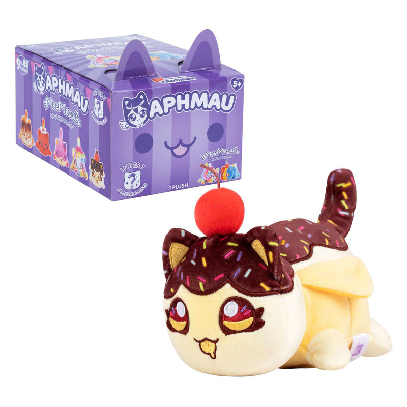 Afbeelding laden in galerijviewer, Aphmau - 15 cm mystery meemeow knuffel - series 7 carnival treats