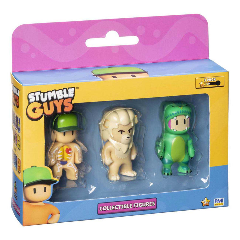 Load image into Gallery viewer, Boti stumble guys actiefiguren, 3-pack