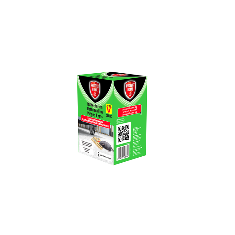 ギャラリービューアに画像をロードする, Pro-tect 1066345 - val ratten plastic 2 stuks | 2 stuks