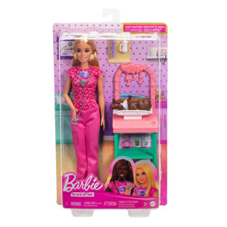 Afbeelding laden in galerijviewer, Barbie careers babydokterspop - pop