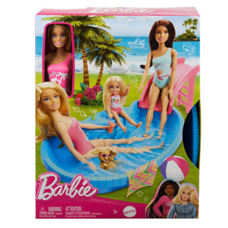 Laden Sie das Bild in Galerie -Viewer, Barbie zwembad met pop