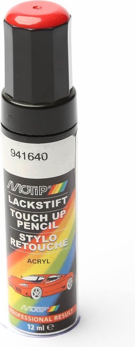 Chargez l'image dans la visionneuse de la galerie, Motip 941640 - auto lakstift - rood - 12 ml