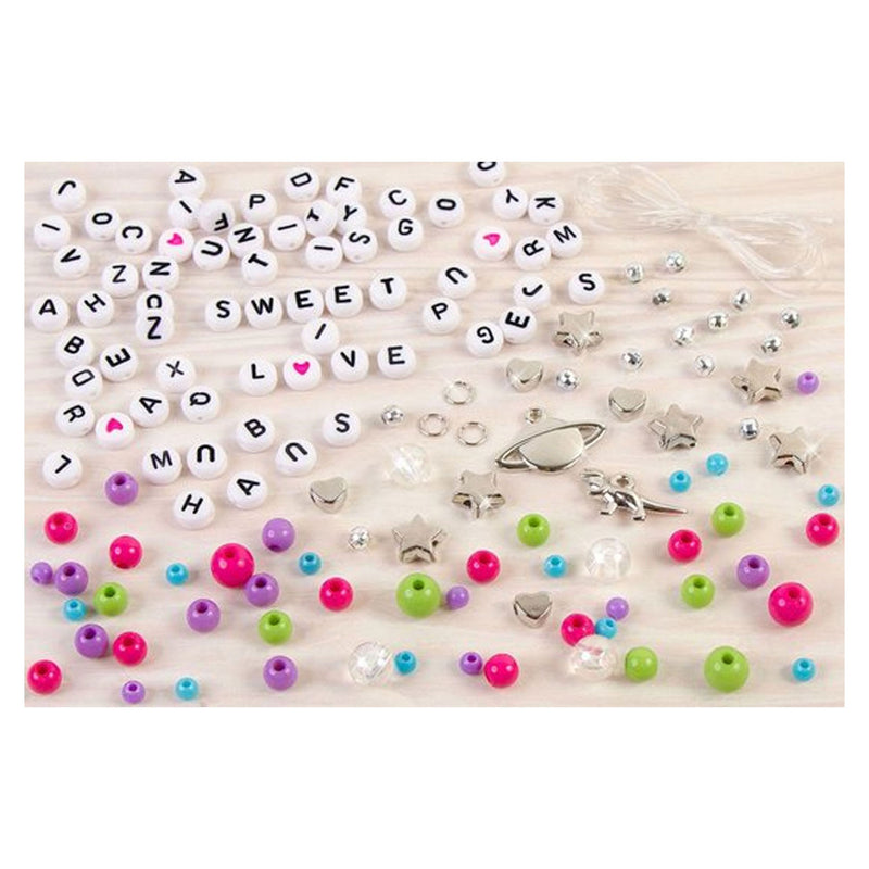 Chargez l'image dans la visionneuse de la galerie, Make it real - diy blokletter sieradenset - maak 4 unieke armbanden met letters