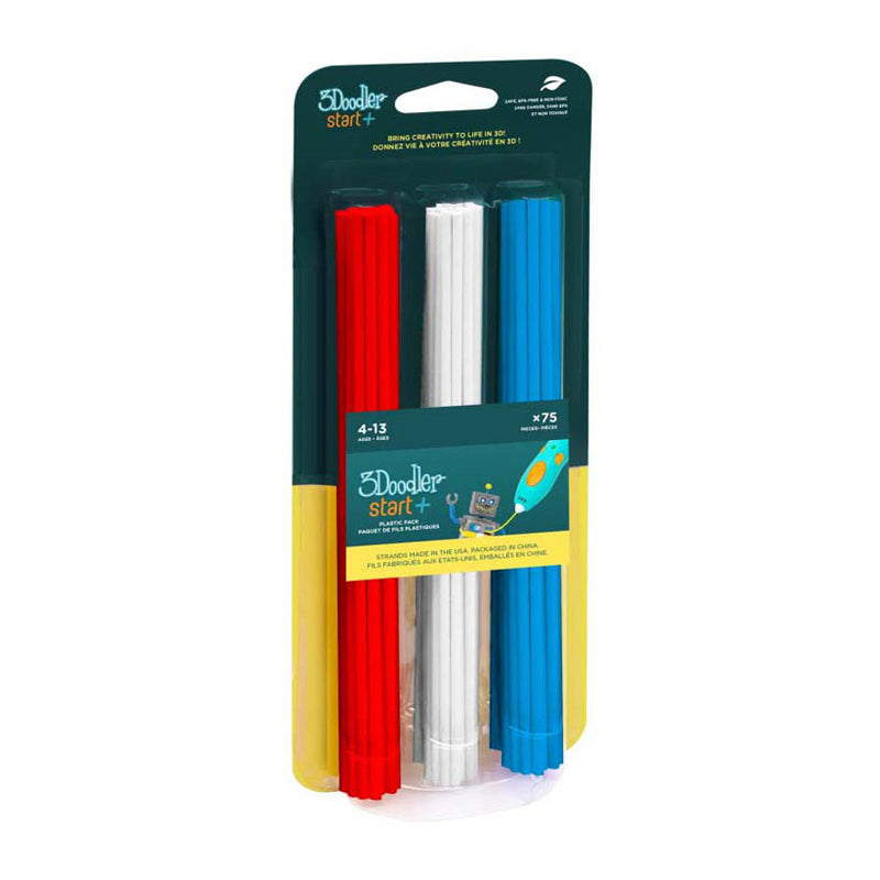 Afbeelding laden in galerijviewer, Spectron 3doodler navulverpakking start+ - rood wit blauw