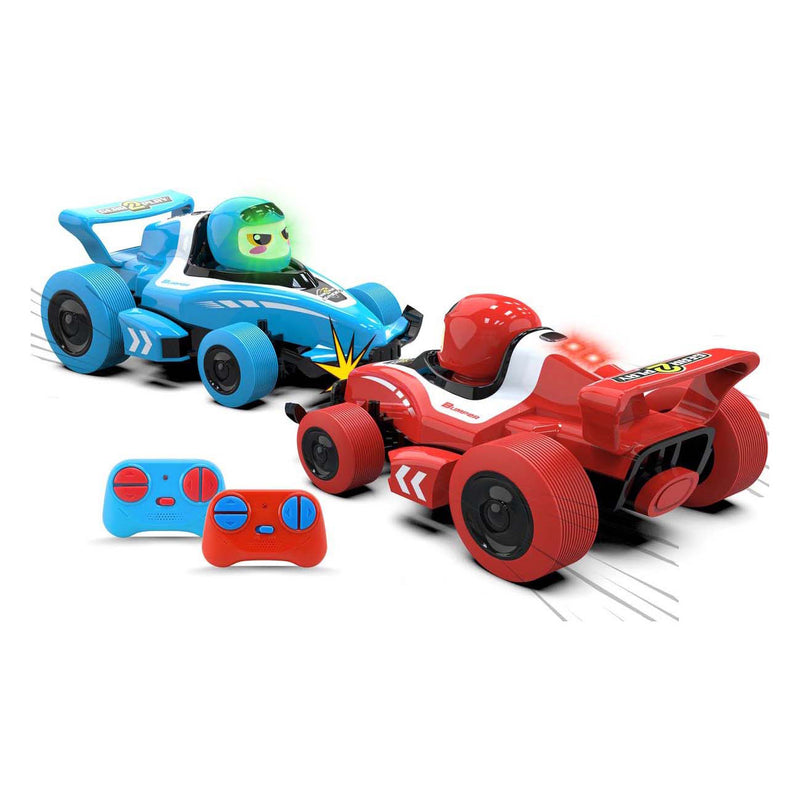 Afbeelding laden in galerijviewer, Gear2play rc neon bumper cars pro duoset - rc formule 1 battle cars - ga een botsduel aan!