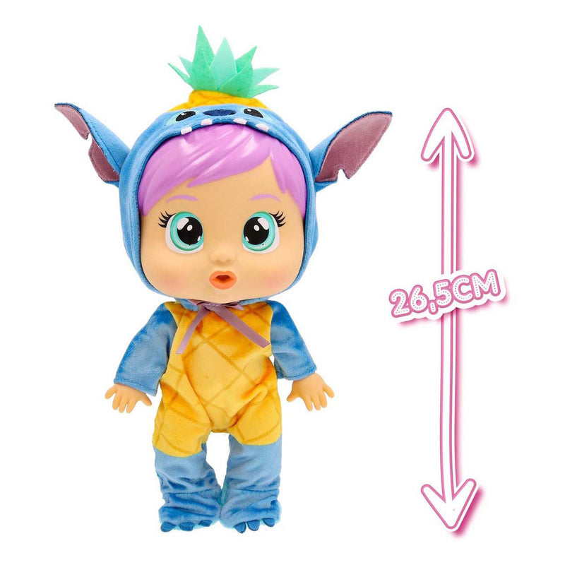 Load image into Gallery viewer, Spectron cry babies loving care stitch babypop - 26,5cm