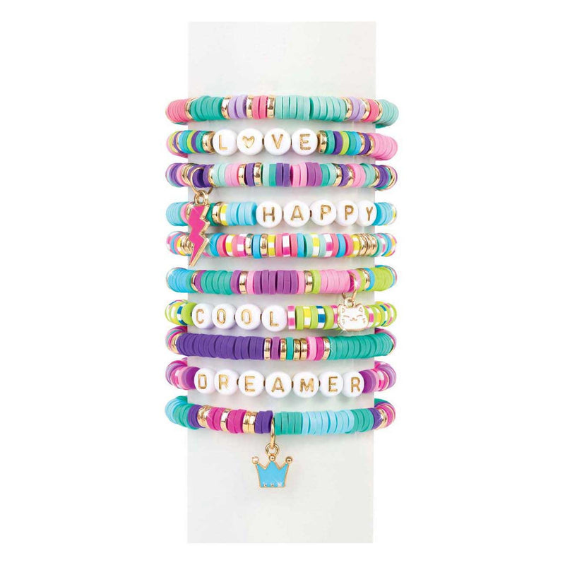 ギャラリービューアに画像をロードする, Make it real - heishi craze kralenset met opbergkoffer - maak gepersonaliseerde heishi armbanden
