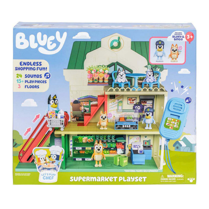 ギャラリービューアに画像をロードする, Moose toys bluey lets play chef - supermarkt speelset