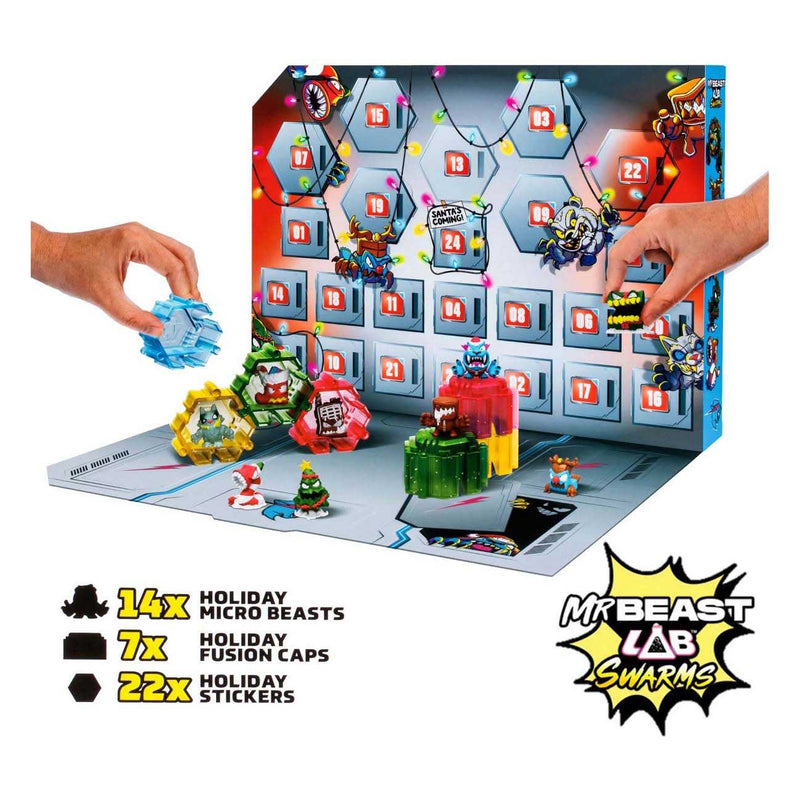 ギャラリービューアに画像をロードする, Moose toys mrbeast lab swarms - hyper fusion serie - swarms adventskalender