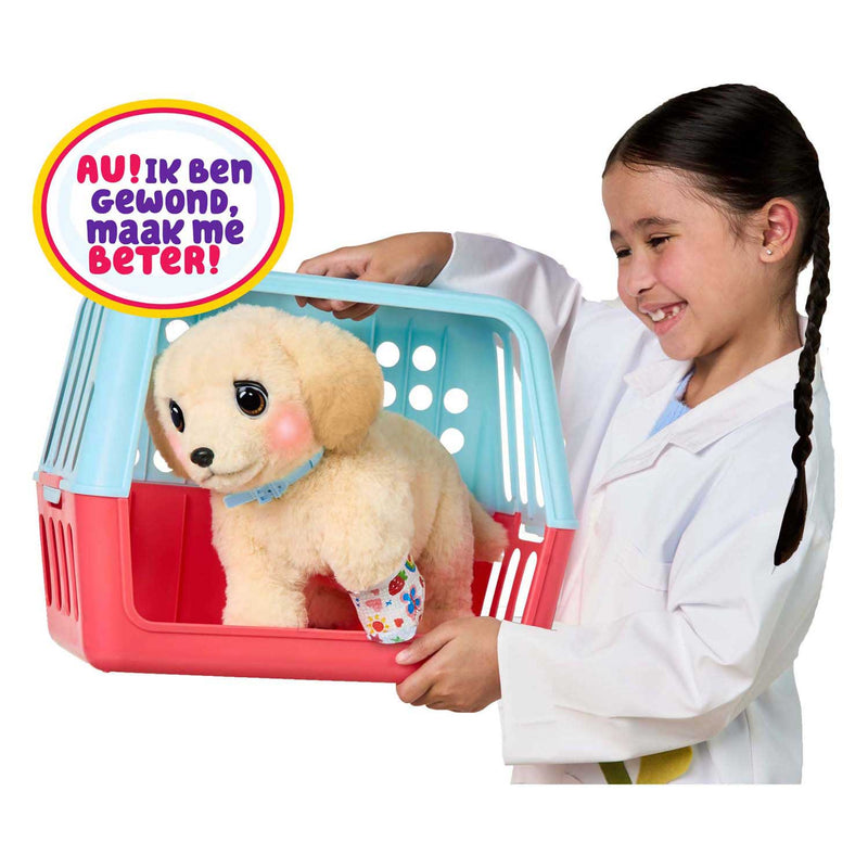 Load image into Gallery viewer, Spectron little live pets ouchies puppy cooper - interactieve knuffel