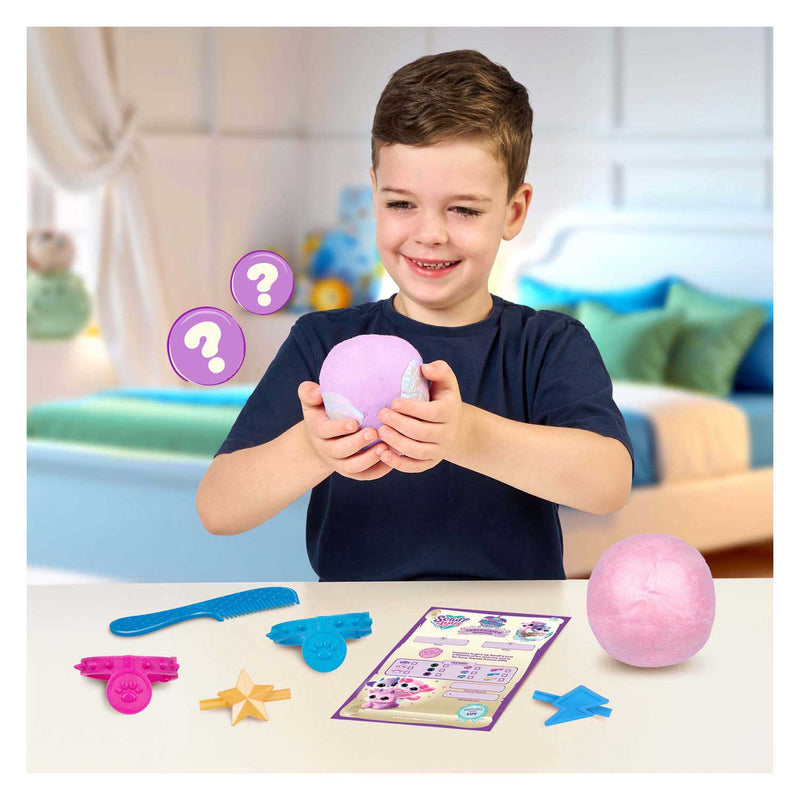 Chargez l'image dans la visionneuse de la galerie, Moose toys scruff a luvs – twin fantasy knuffels in draagmand – 2 magische mystery pluche knuffels