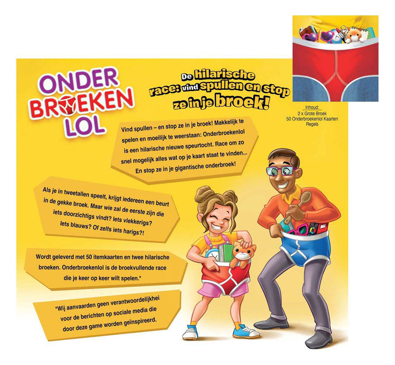 Load image into Gallery viewer, Spectron onderbroeken lol - gezelschapsspel