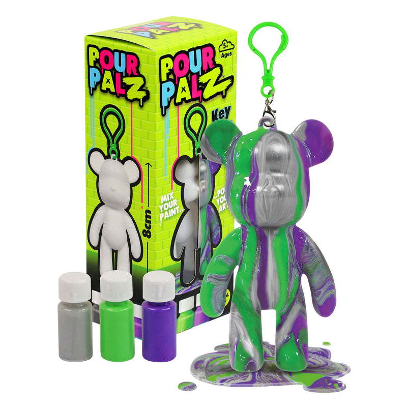 ギャラリービューアに画像をロードする, Gear2play pour palz mini paint bear sleutelhanger - gietverfset