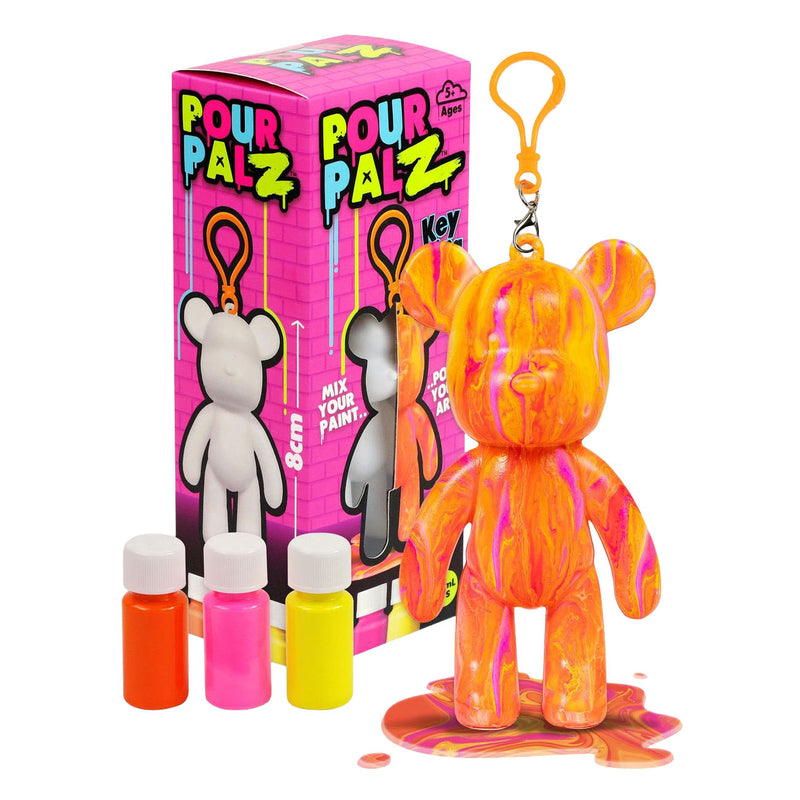 ギャラリービューアに画像をロードする, Gear2play pour palz mini paint bear sleutelhanger - gietverfset