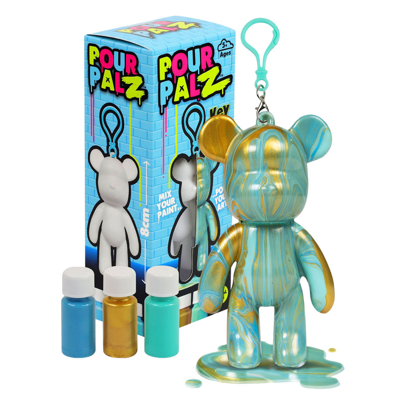ギャラリービューアに画像をロードする, Gear2play pour palz mini paint bear sleutelhanger - gietverfset
