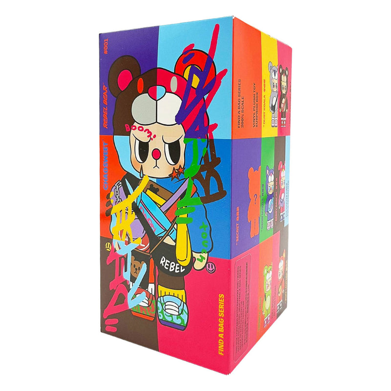 Chargez l'image dans la visionneuse de la galerie, Kimmon rebel bear blind box pluche - 'find a bag' serie - verzamelfiguren
