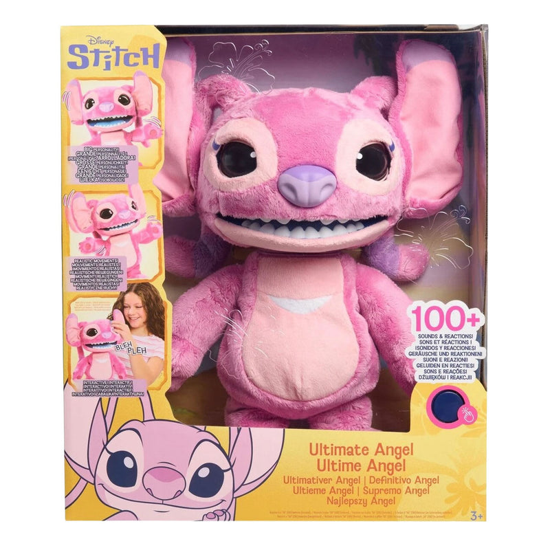 ギャラリービューアに画像をロードする, Just play disney stitch - ultimate angel - interactieve pluchen knuffel - brabbelt zijn angel taal, danst, zingt en beweegt