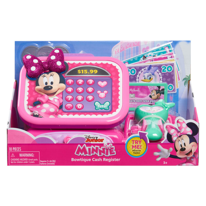 Chargez l'image dans la visionneuse de la galerie, Just play minnie bowtique speelgoedkassa met geluid - 10dlg.