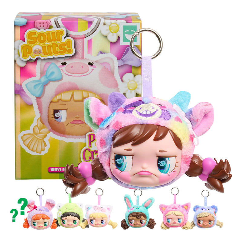 Load image into Gallery viewer, Spectron happy haul sour pouts vinyl pluche sleutelhanger