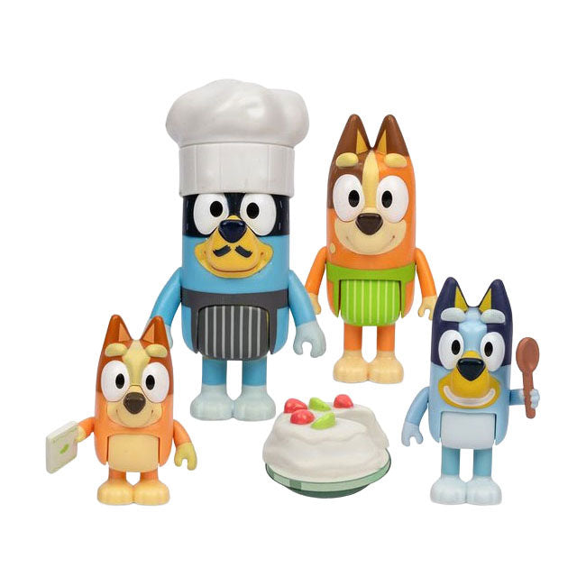 Load image into Gallery viewer, Spectron bluey dessert speelset - 4 figuren