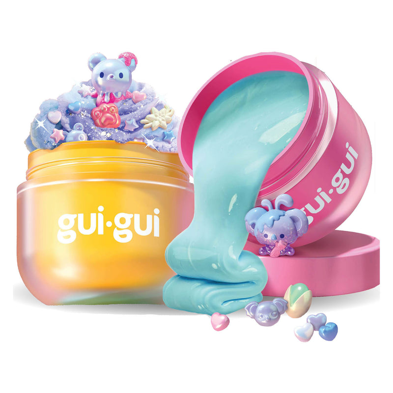 Chargez l'image dans la visionneuse de la galerie, Moose toys gui gui slijm - shimmer deluxe duo pack - maak je eigen sprankelende, geurende slime