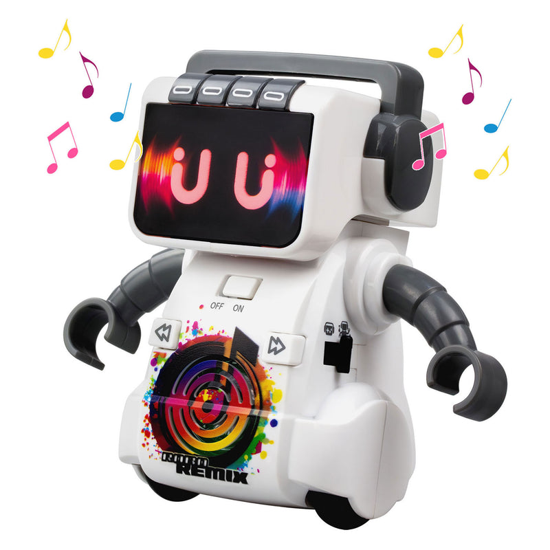 Afbeelding laden in galerijviewer, Silverlit robo remix wit dansrobot - incl. led verlichting