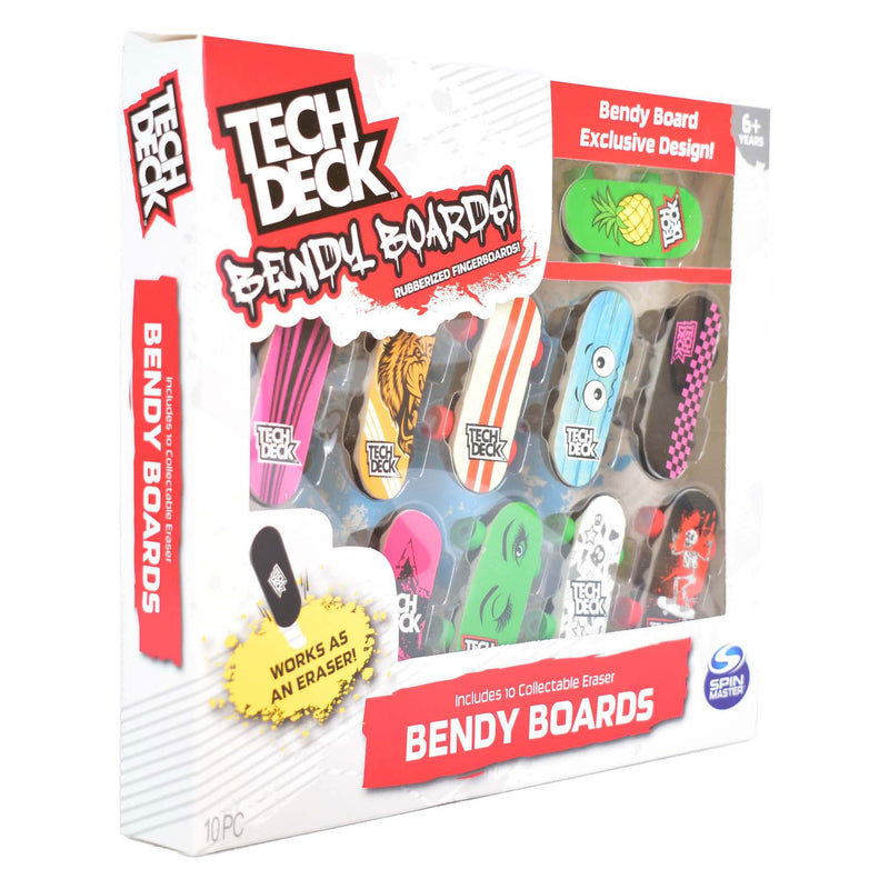 Cargue la imagen en el visor de la galería, Spin master tech deck bendy vinger skateboards, 10-pack