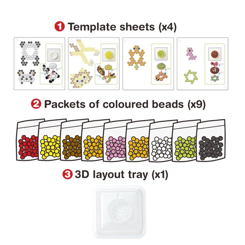 Load image into Gallery viewer, Aquabeads 3d dierenset