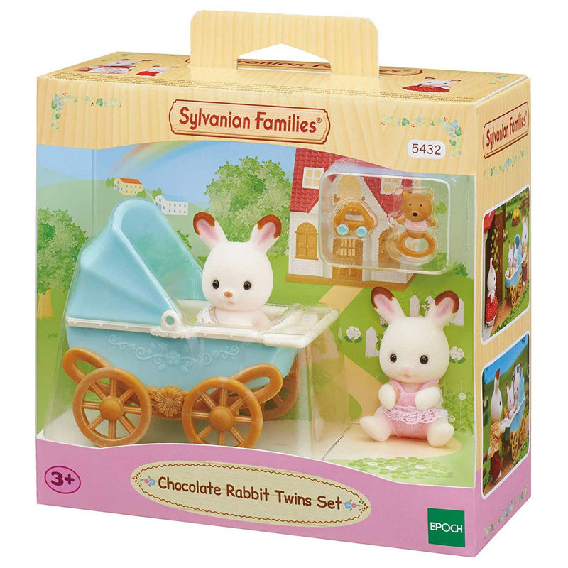 Chargez l'image dans la visionneuse de la galerie, Sylvanian families 5432 set tweeling chocoladekonijn