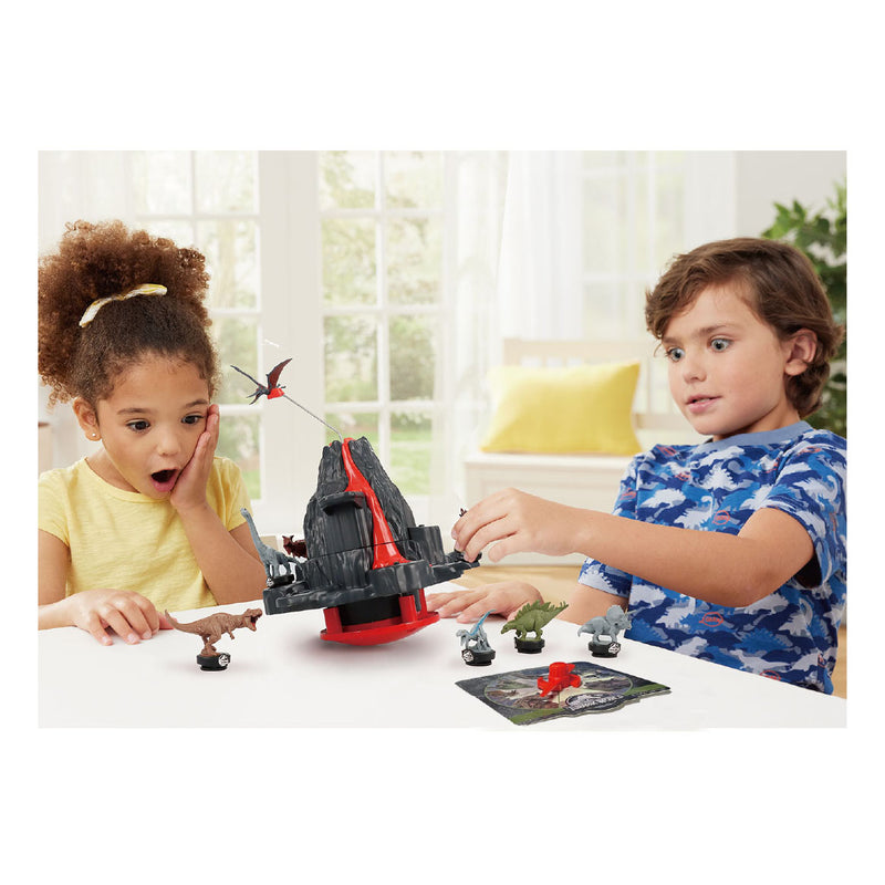 Load image into Gallery viewer, Epoch jurassic world shaky volcano kinderspel