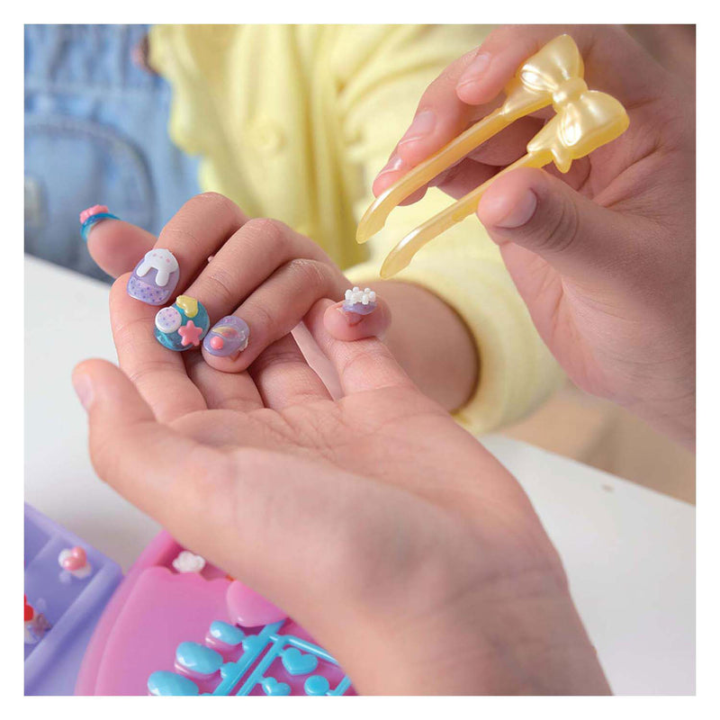 ギャラリービューアに画像をロードする, Aquabeads veelkleurige nagelset voor kinderen- complete nagelstudio inclusief 60 nagels
