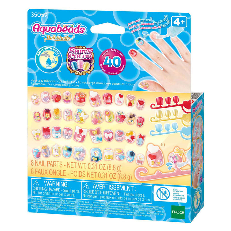 Load image into Gallery viewer, Aquabeads sprankelende nagelset navulling
