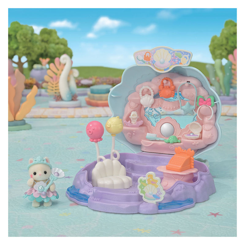 Afbeelding laden in galerijviewer, Sylvanian families 5760 zeemeermin winkel