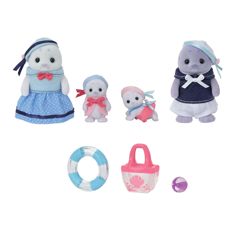 Afbeelding laden in galerijviewer, Sylvanian families 5759 familie zeehond