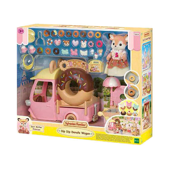 Afbeelding laden in galerijviewer, Sylvanian families 5808 dip dip donut wagen
