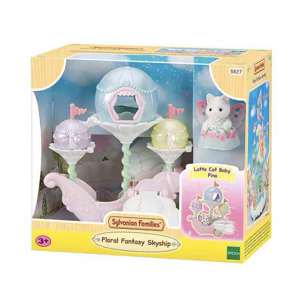Afbeelding laden in galerijviewer, Sylvanian families 5827 bloemen fantasie schip