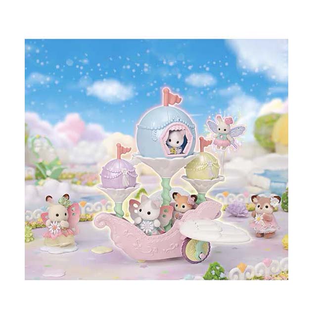 Afbeelding laden in galerijviewer, Sylvanian families 5827 bloemen fantasie schip