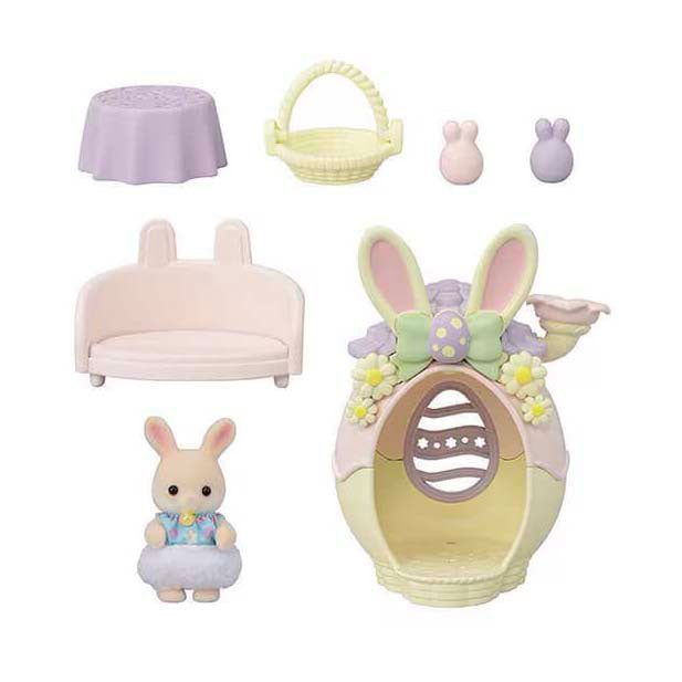 Afbeelding laden in galerijviewer, Sylvanian families 5802 paaseieren hut