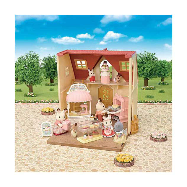 Afbeelding laden in galerijviewer, Sylvanian families 5807 cake shop voor startershuis