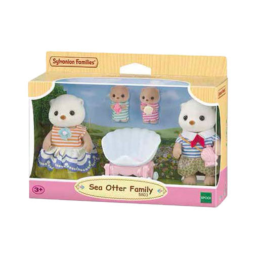 Chargez l'image dans la visionneuse de la galerie, Sylvanian families 5803 familie zeeotter